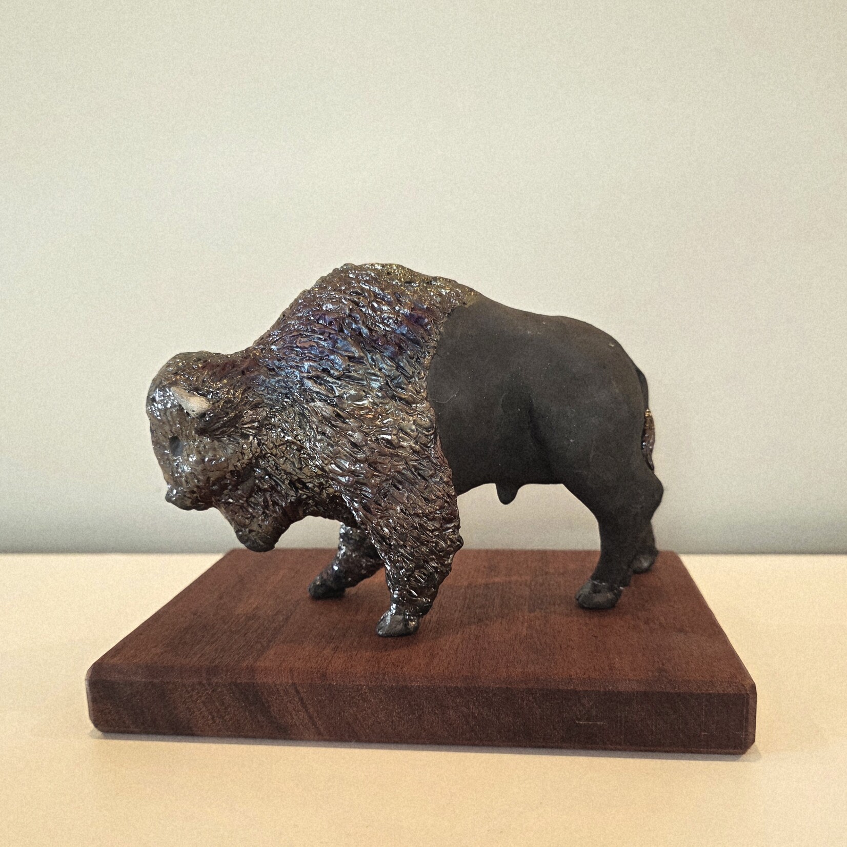 Leslie Pierson Bison Bull