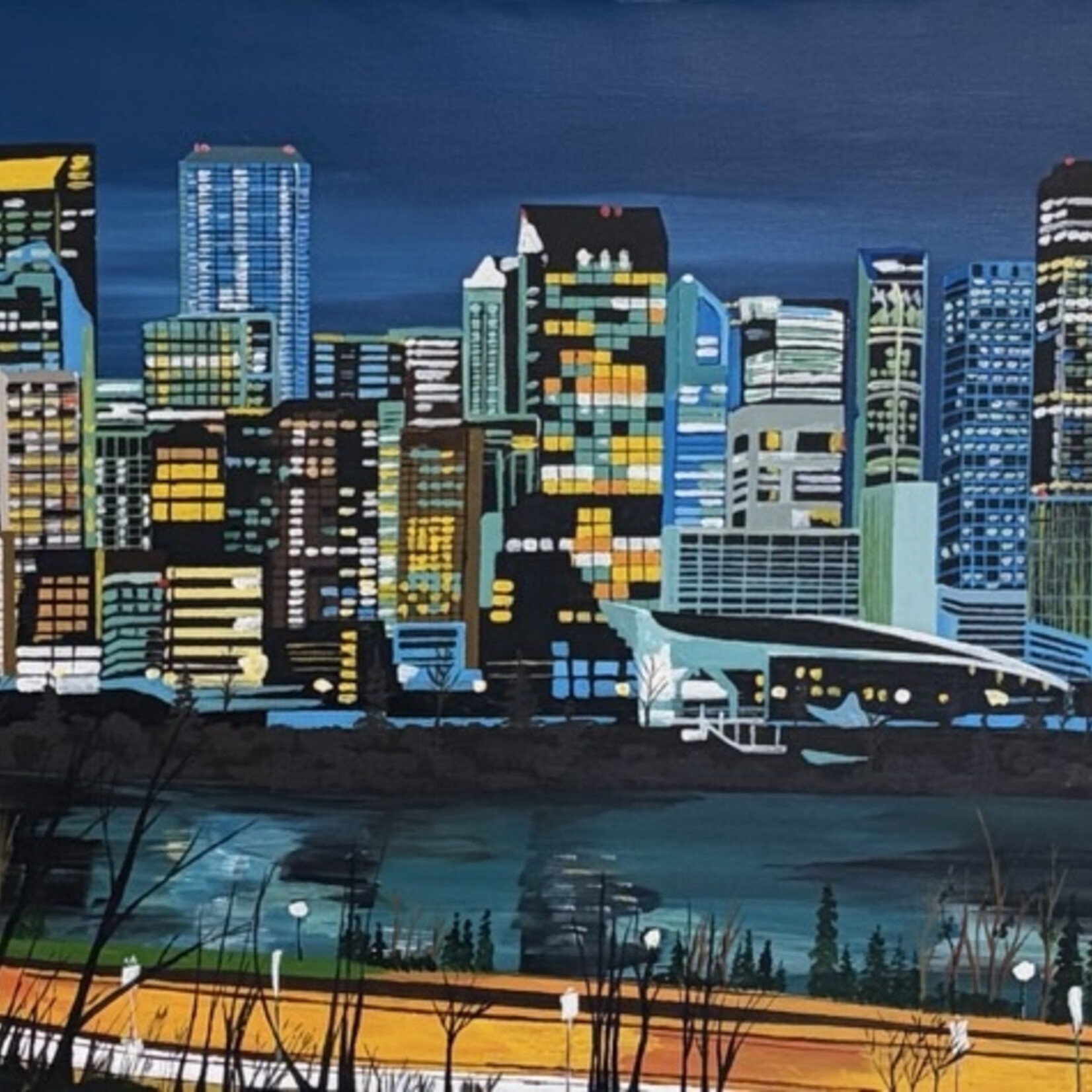Ettore Iannacito Calgary at Night