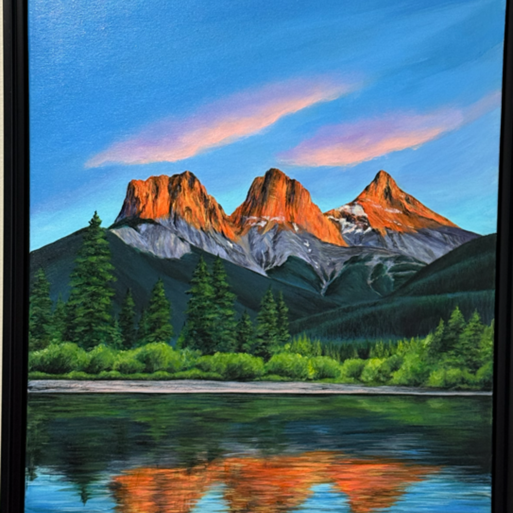 Venetia D'Souza Three Sisters Sunset