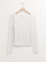 Z Supply AdenV-Neck Rib Top