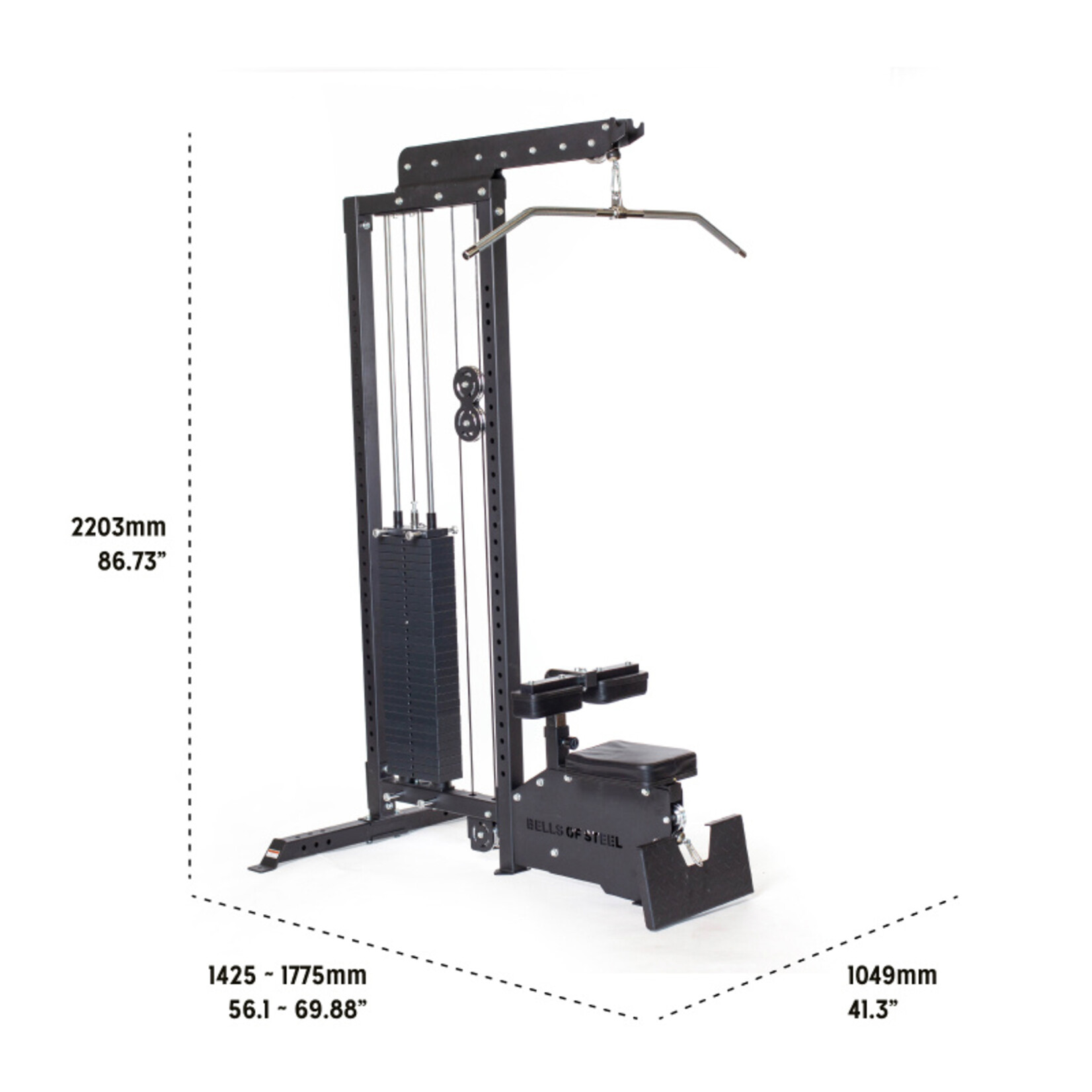 Bells Of Steel BOS Lat Pulldown/Low Row