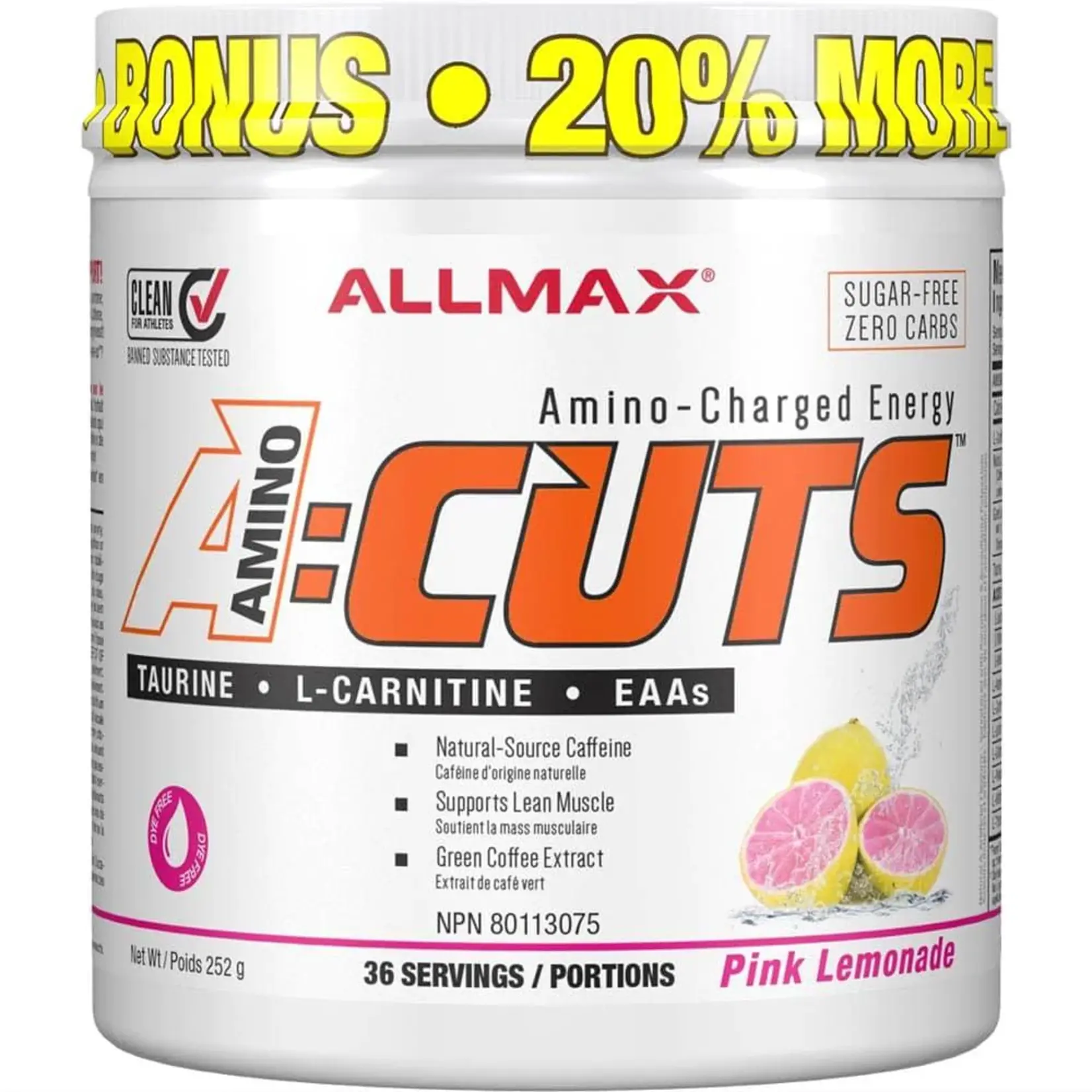 ALLMAX Allmax A-Cuts 252g