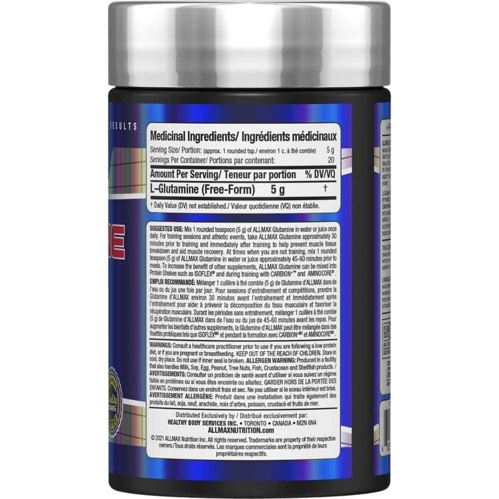 ALLMAX Allmax Glutamine
