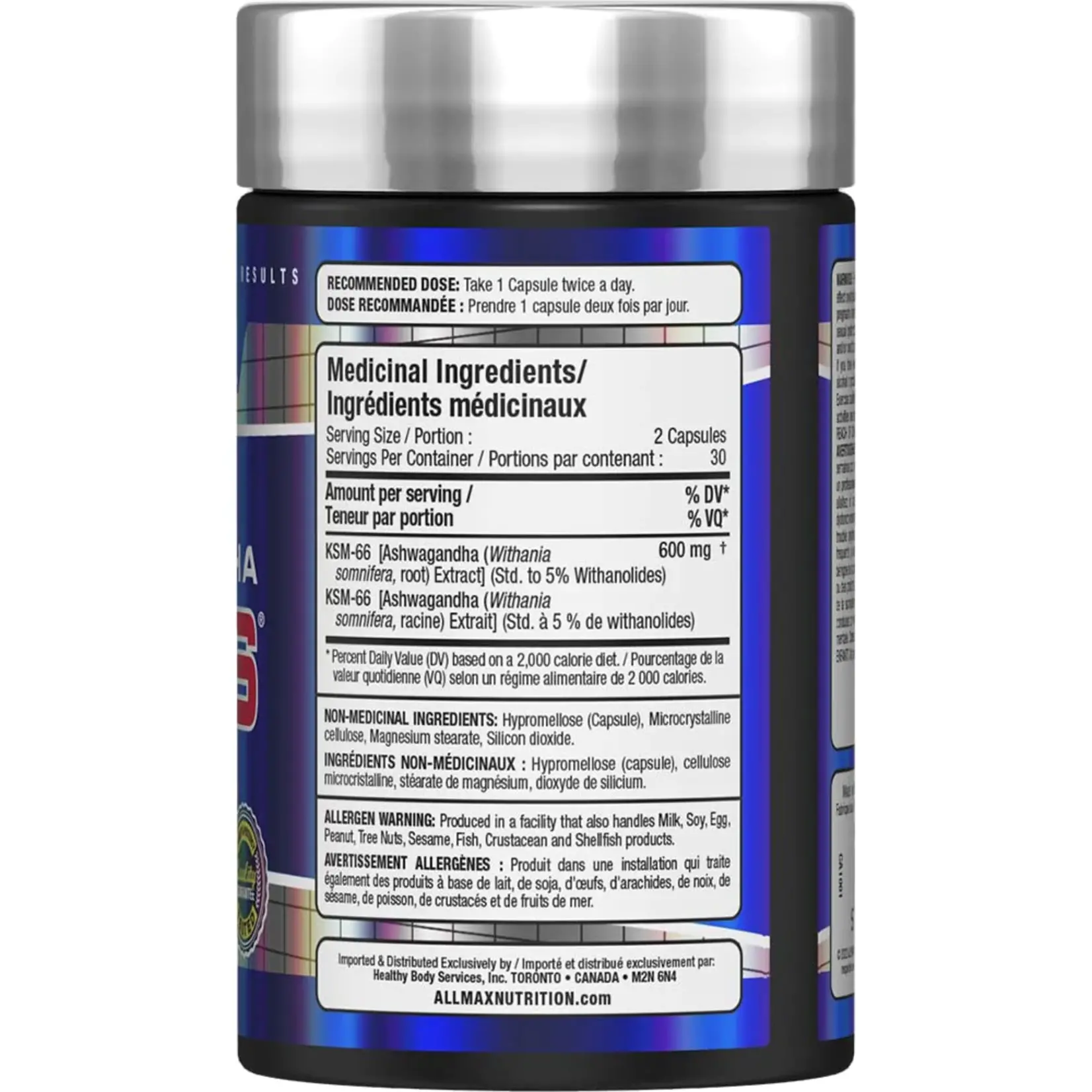ALLMAX Allmax KSm-66 Ashwaganda