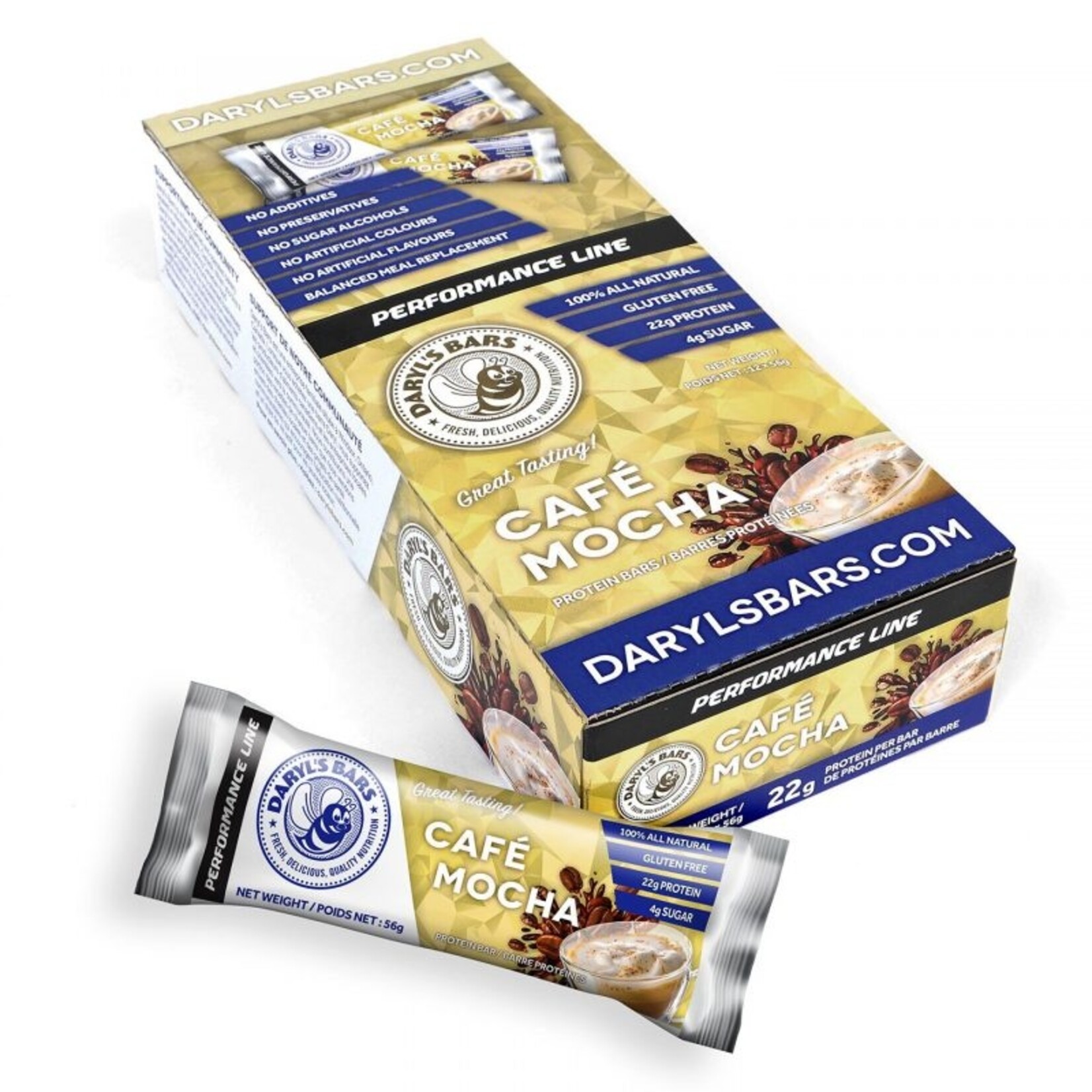 Daryl's Daryl's Performance Bars Cafe Mocha