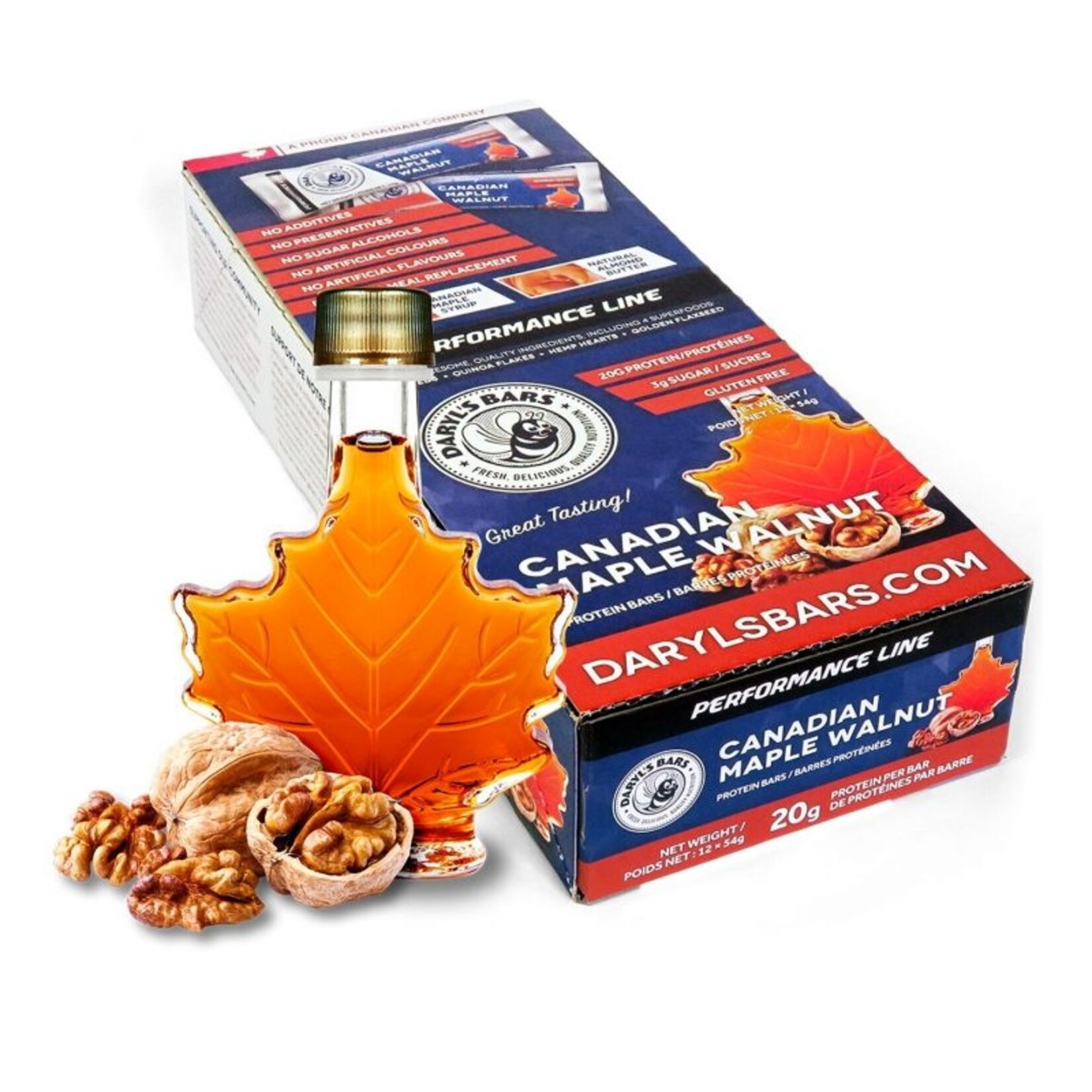 Daryl's Daryl's Performance Bars Canadian Maple Walnut