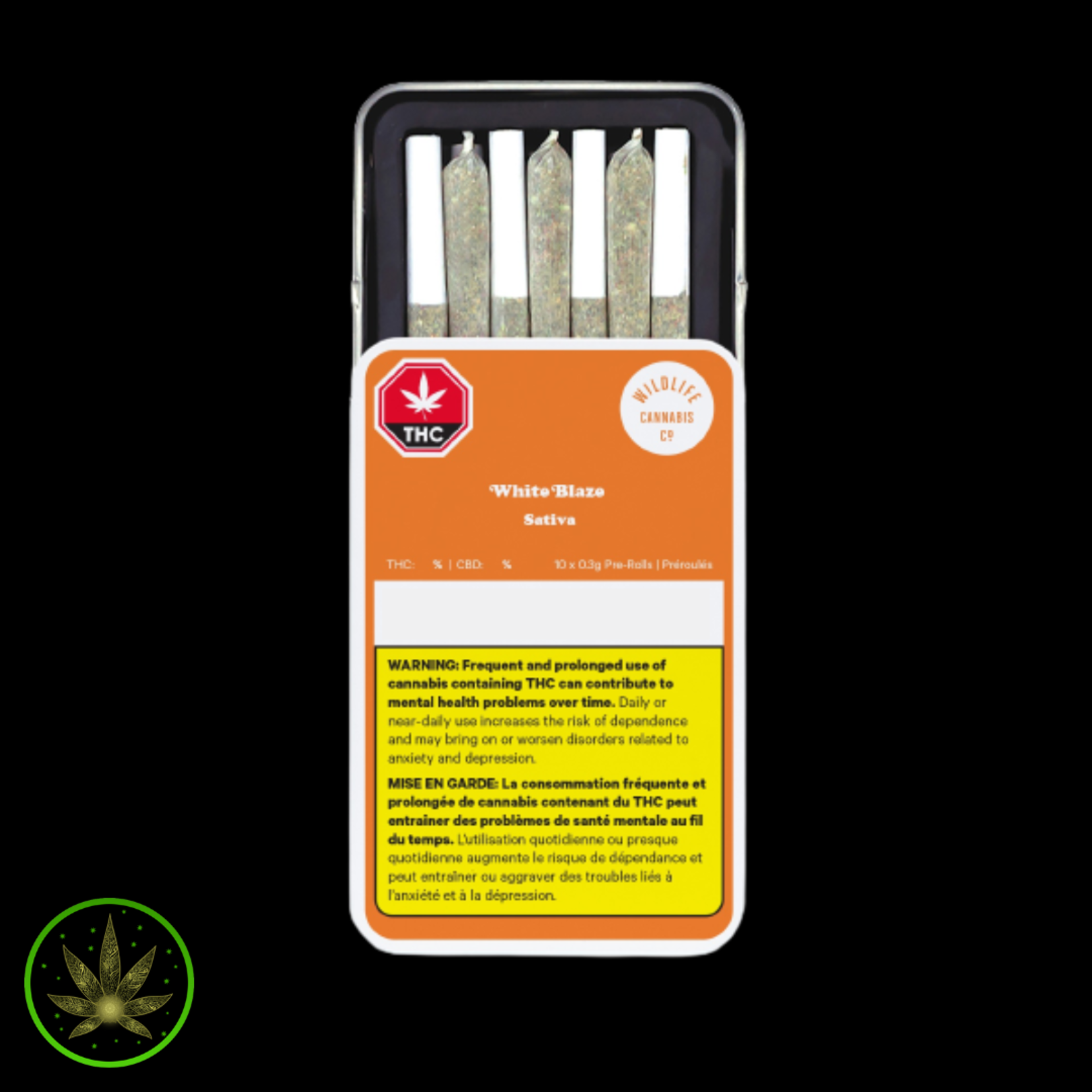 Wildlife White Blaze, Wildlife (10x0.3g)  Pre-Rolls