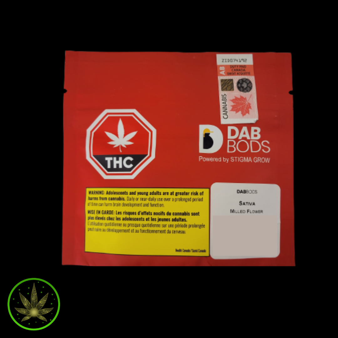 Sativa(Stigma Grow), Dab Bods (10g) Milled Flower Celestial Buds