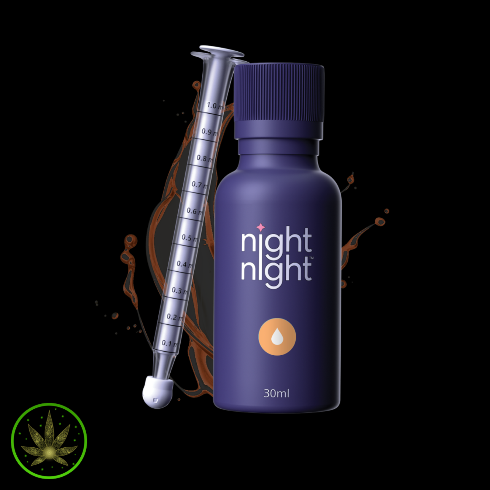 NightNight Full Spectrum CBN PLUS CBD Oil, NightNight (28.4g) Oil