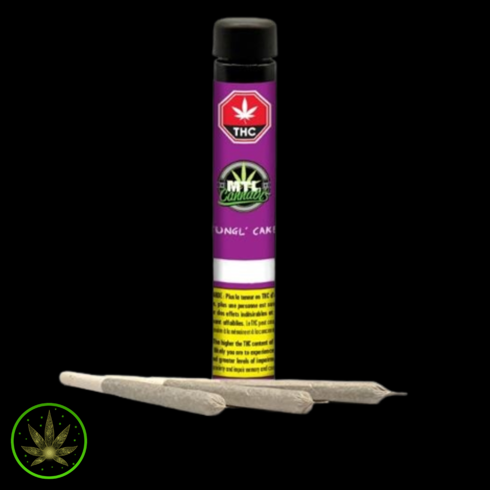 MTL Cannabis Jungl' Cake, MTL Cannabis (3x0.5g)  Pre-Rolls