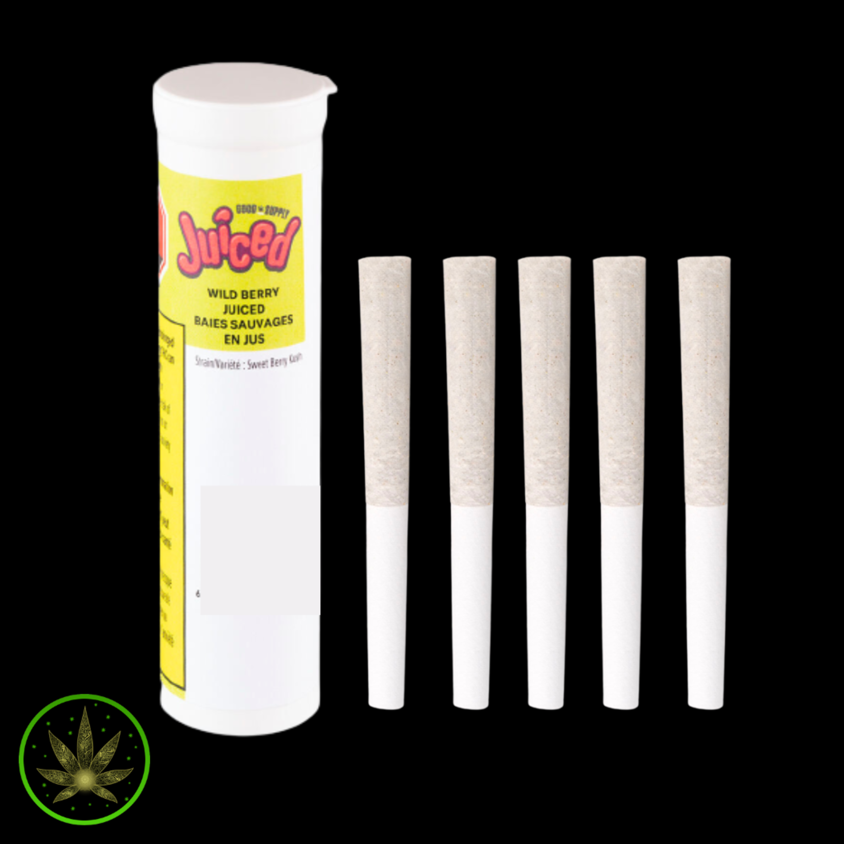 Good Supply Juiced Wild Berry Juiced, Good Supply Juiced (5x0.5g) Infused Pre-Rolls