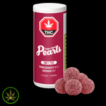 Pearls by gron Pomegranate 4:1 CBD:THC, Pearls by gron (5/pk) Soft Chews