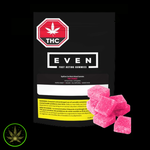 EVEN Pink Lemonade Fast Acting THC Live Resin Infused , EVEN  (4/pk) Soft Chews