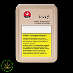 Divvy Black Widow CBD/THC,  Divvy(12x0.35g) Pre-Rolls