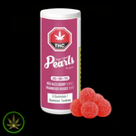 Pearls by gron Red Razzleberry 1:1:1 CBG/CBD/THC, Pearls by gron (5/pk) Soft Chews