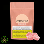 Monjour Mellow Melon CBD-CBG (4/pk) Soft Chews, Monjour