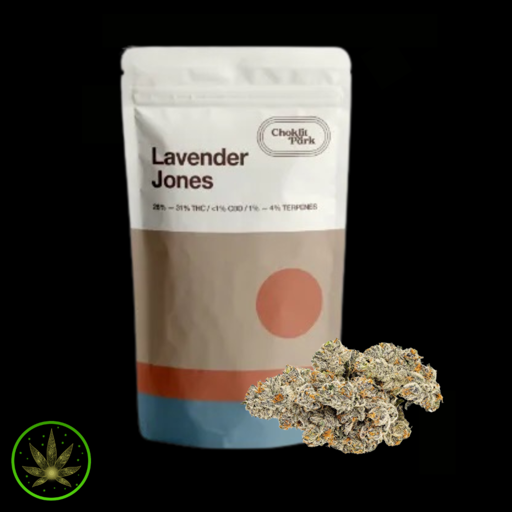 Choklit Park Lavender Jones, Choklit Park (3.5g) Dried Flower