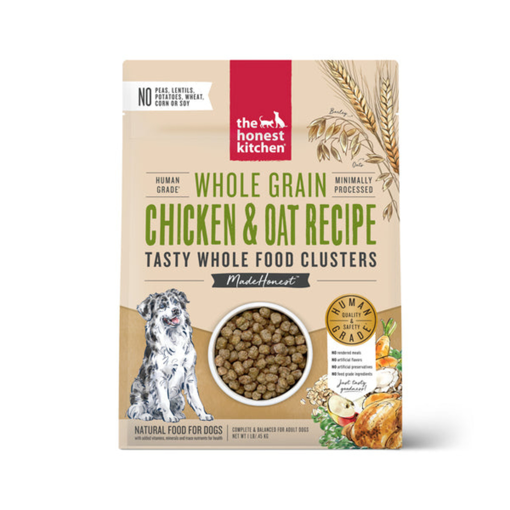 The Honest Kitchen The Honest Kitchen Dog Whole Grain Cluster