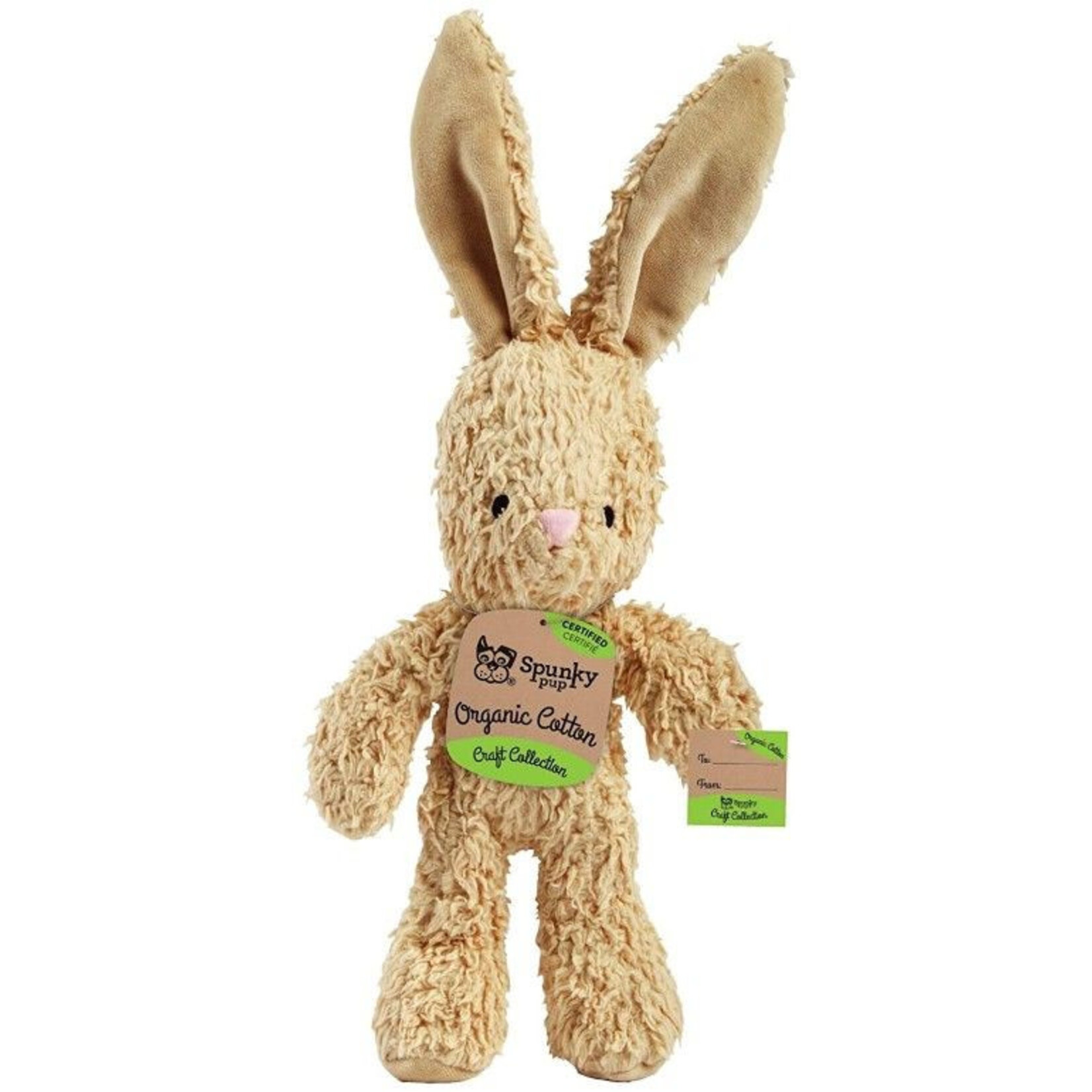 Spunky Pup Spunky Pup Dog Toys - Organic Cotton Bunny - SM