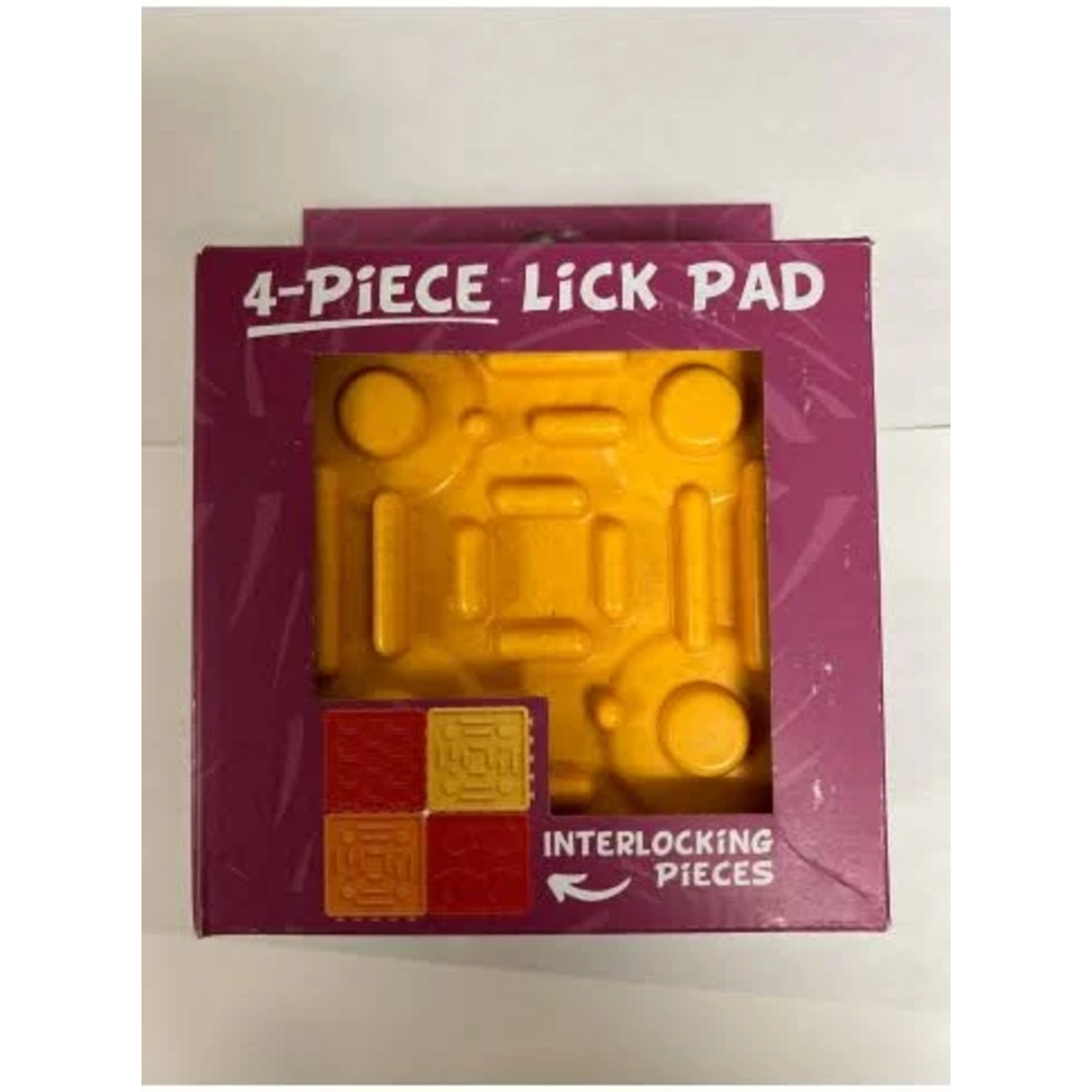 Dilly's Poochie 4-Piece Lick Pad