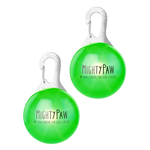 Mighty Paw Mighty Paw - LED Dog Safety Lights (2 Pack) - Green