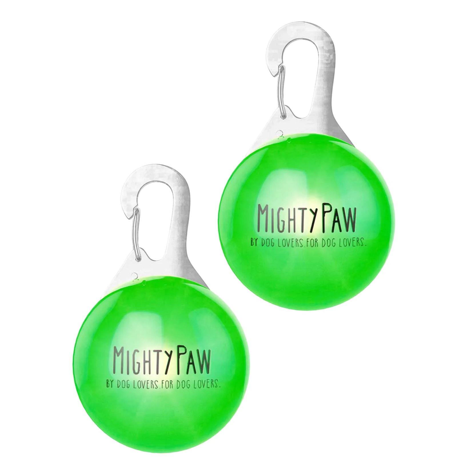 Mighty Paw Mighty Paw - LED Dog Safety Lights (2 Pack) - Green