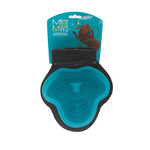 Messy Mutts Messy Mutts Dog Grooming Glove Silicone Blue