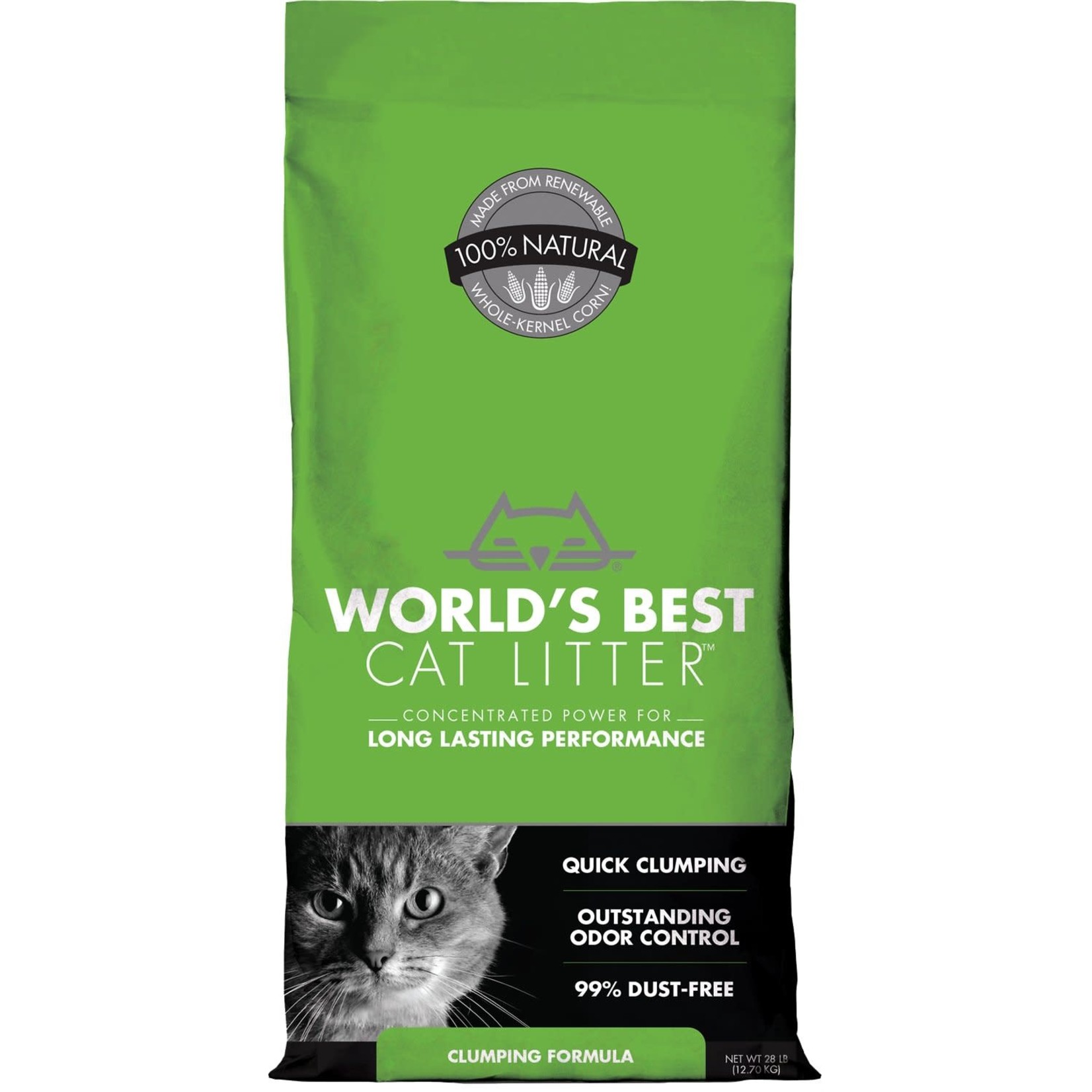 World's Best Cat Litter Clumping Formula Unscented 8lb