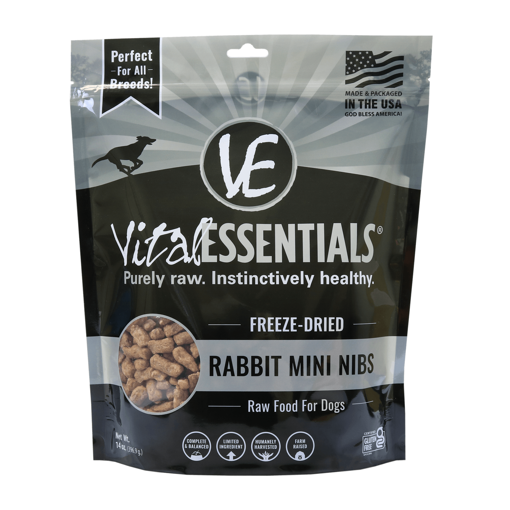 Vital Essentials Dog Freeze Dried Rabbit