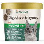 Naturvet Naturvet Cat Digestive Enzyme Chew 60ct
