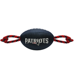 Pet First NFL New England Patriots Nylon Football Toy