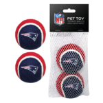 Pet First New England Patriots 2 Pc Tennis Ball