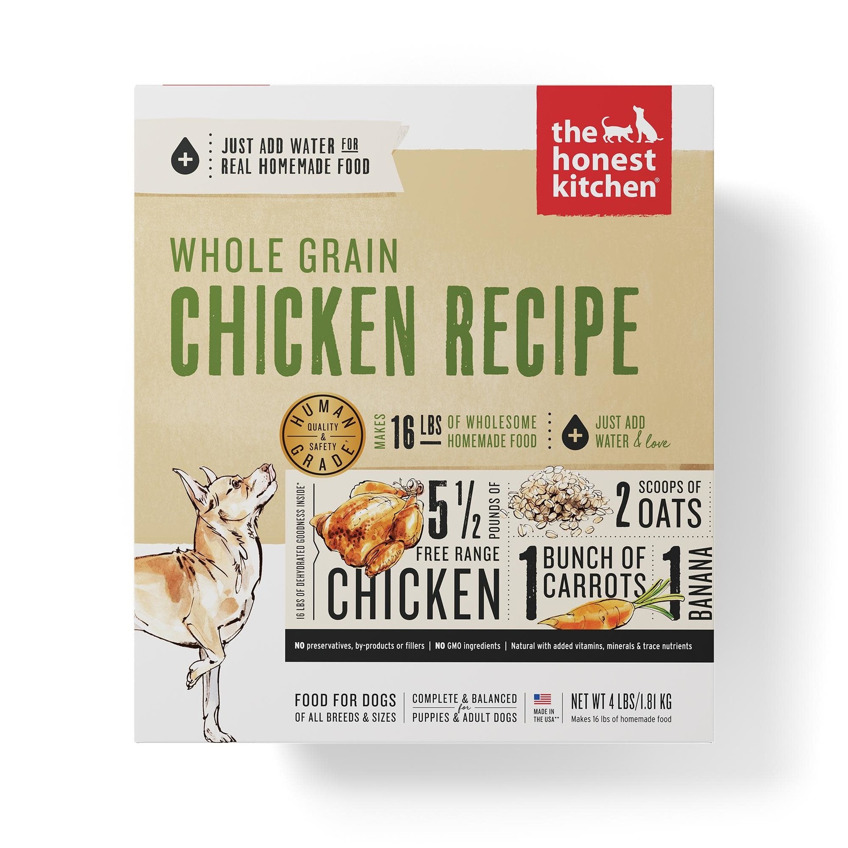 The Honest Kitchen The Honest Kitchen Dog Whole Grain Box