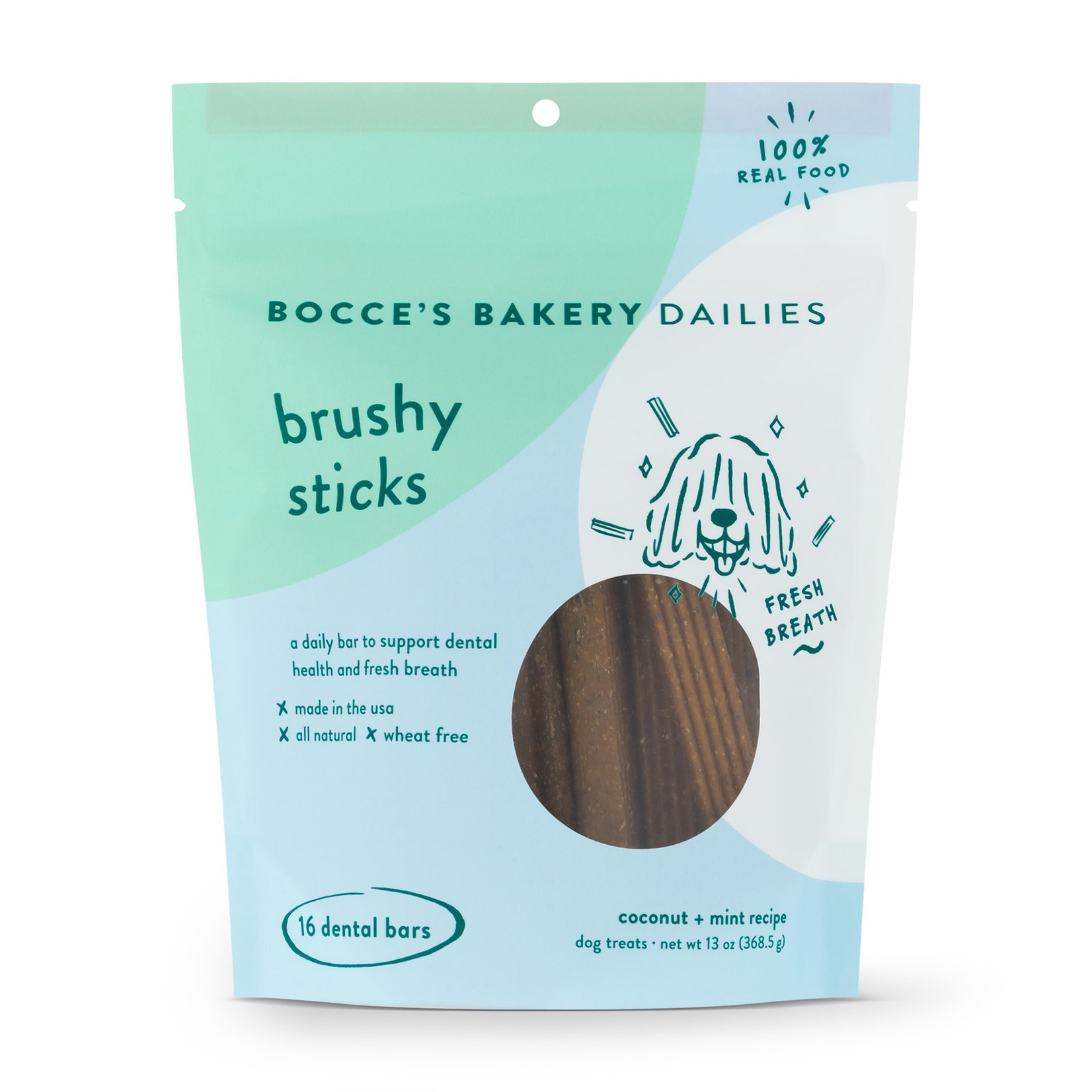 Bocce's Bocce's Bakery Dog Brushy Sticks