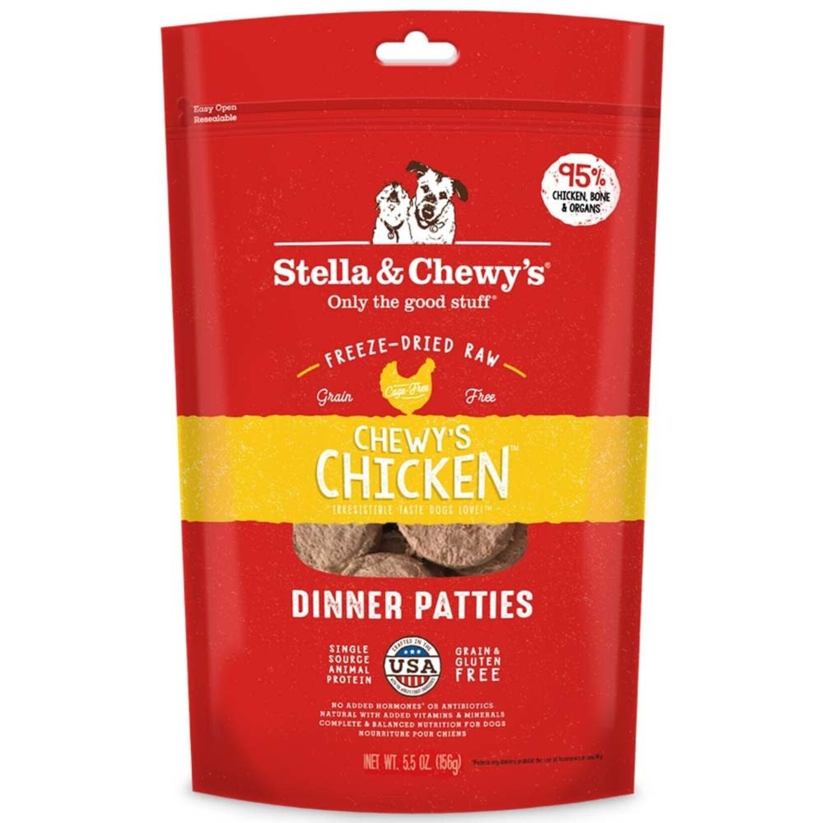 Stella & Chewy's Stella & Chewy's Dog Freeze-Dried Dinner Patties