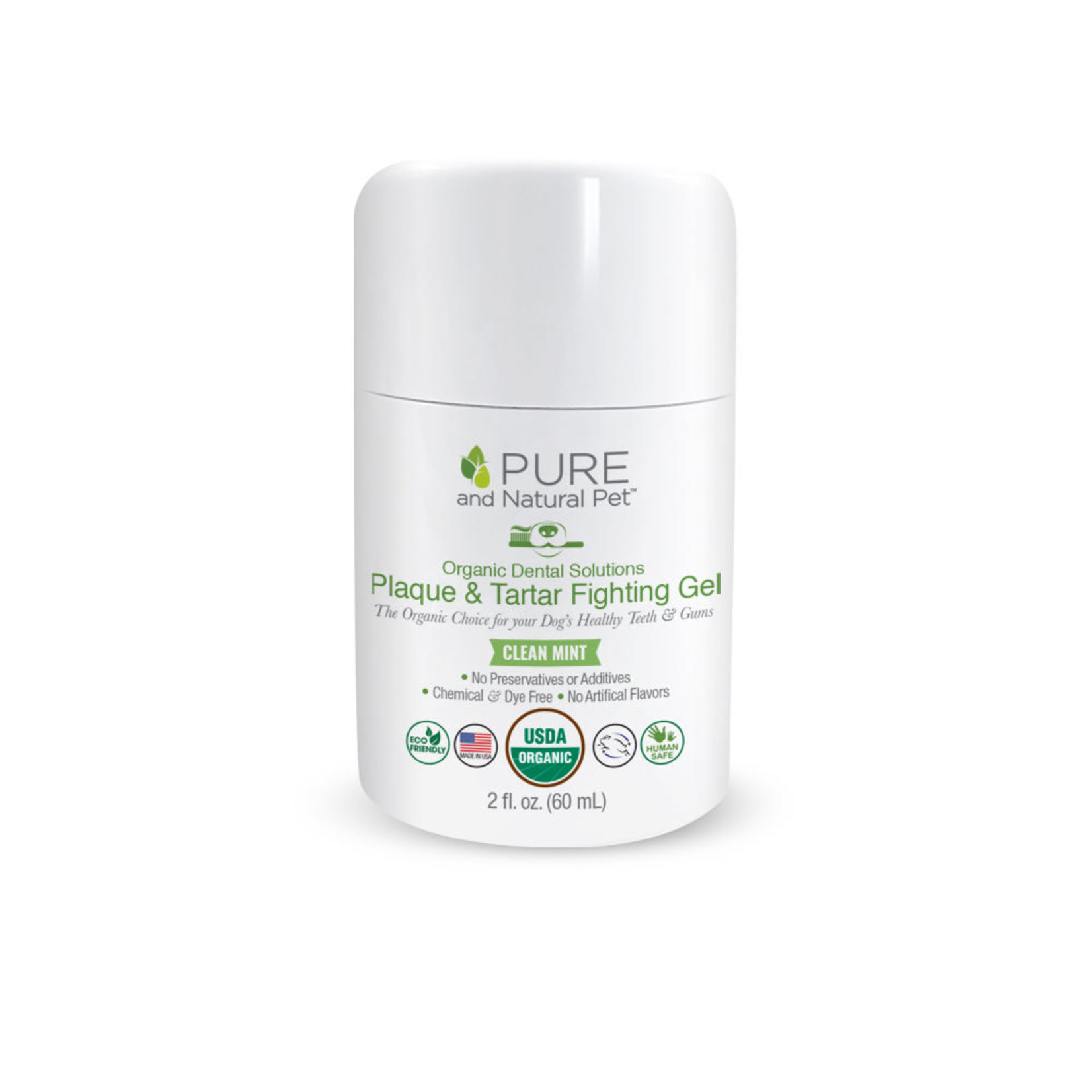 Pure and Natural Pure and Natural Pet -  Organic Plaque & Tartar Fighting Gel Mint- 50ml