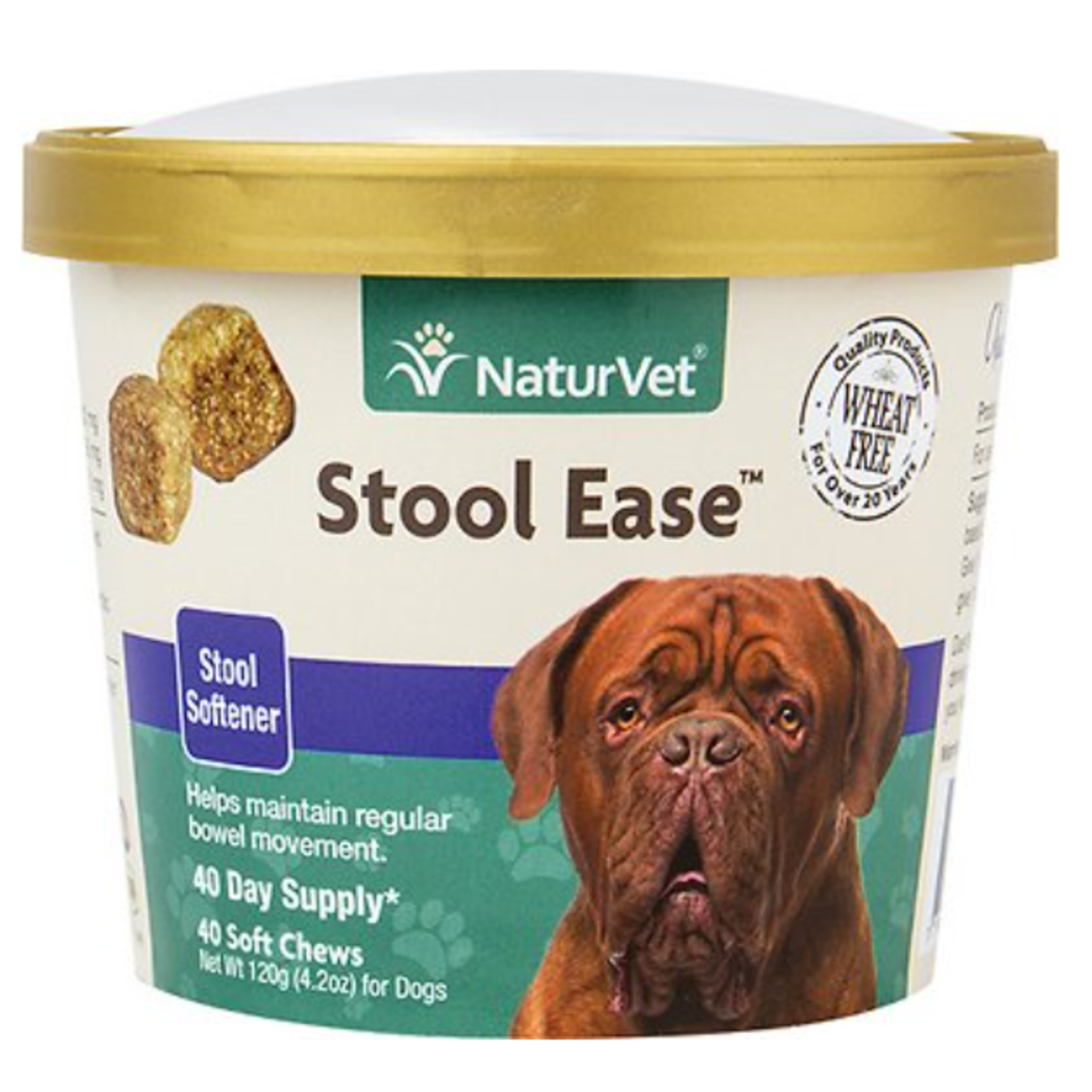 Naturvet Naturvet Dog Stool Ease Chew 40ct