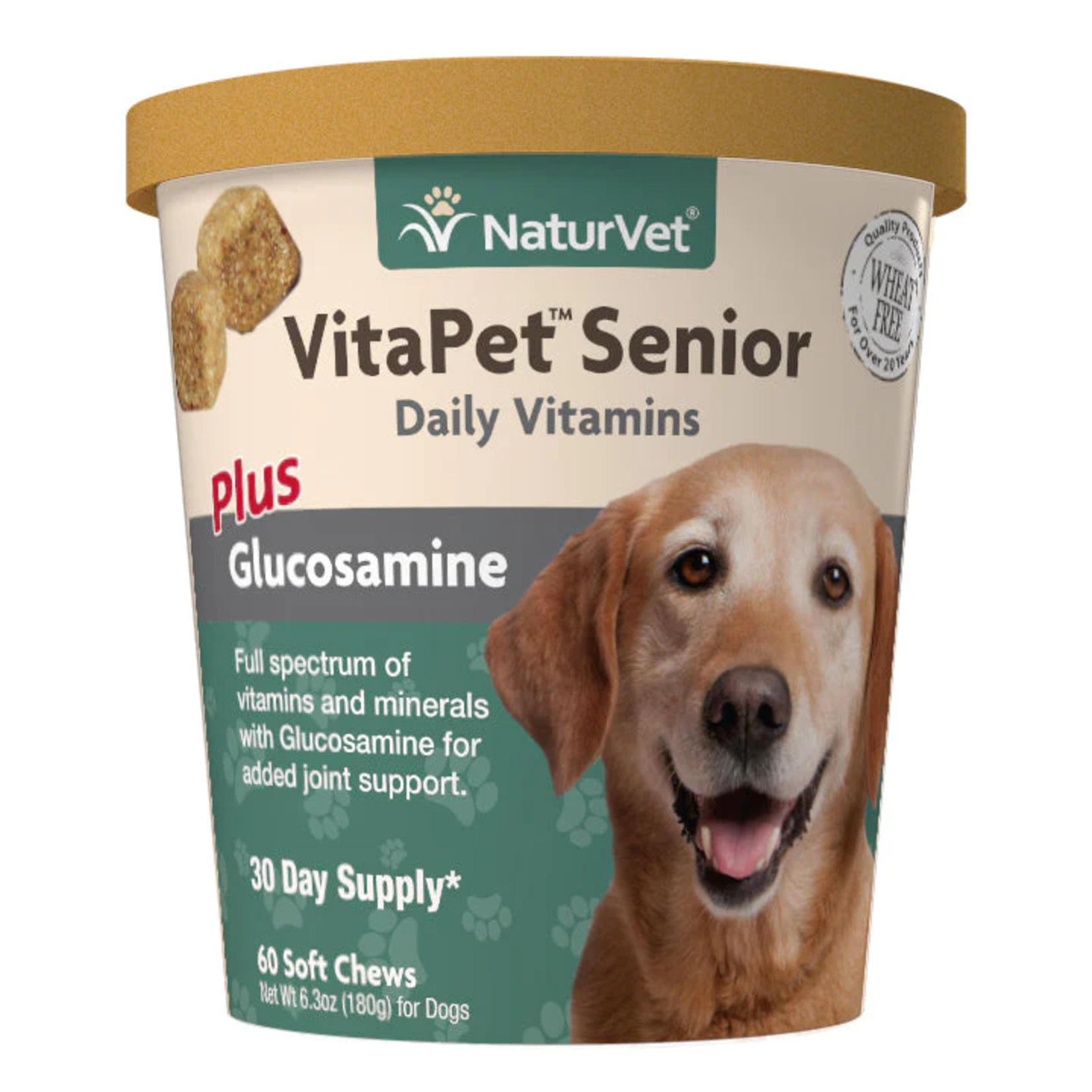 Naturvet Naturvet Dog Supplements Dog Vita Senior Chew 60ct