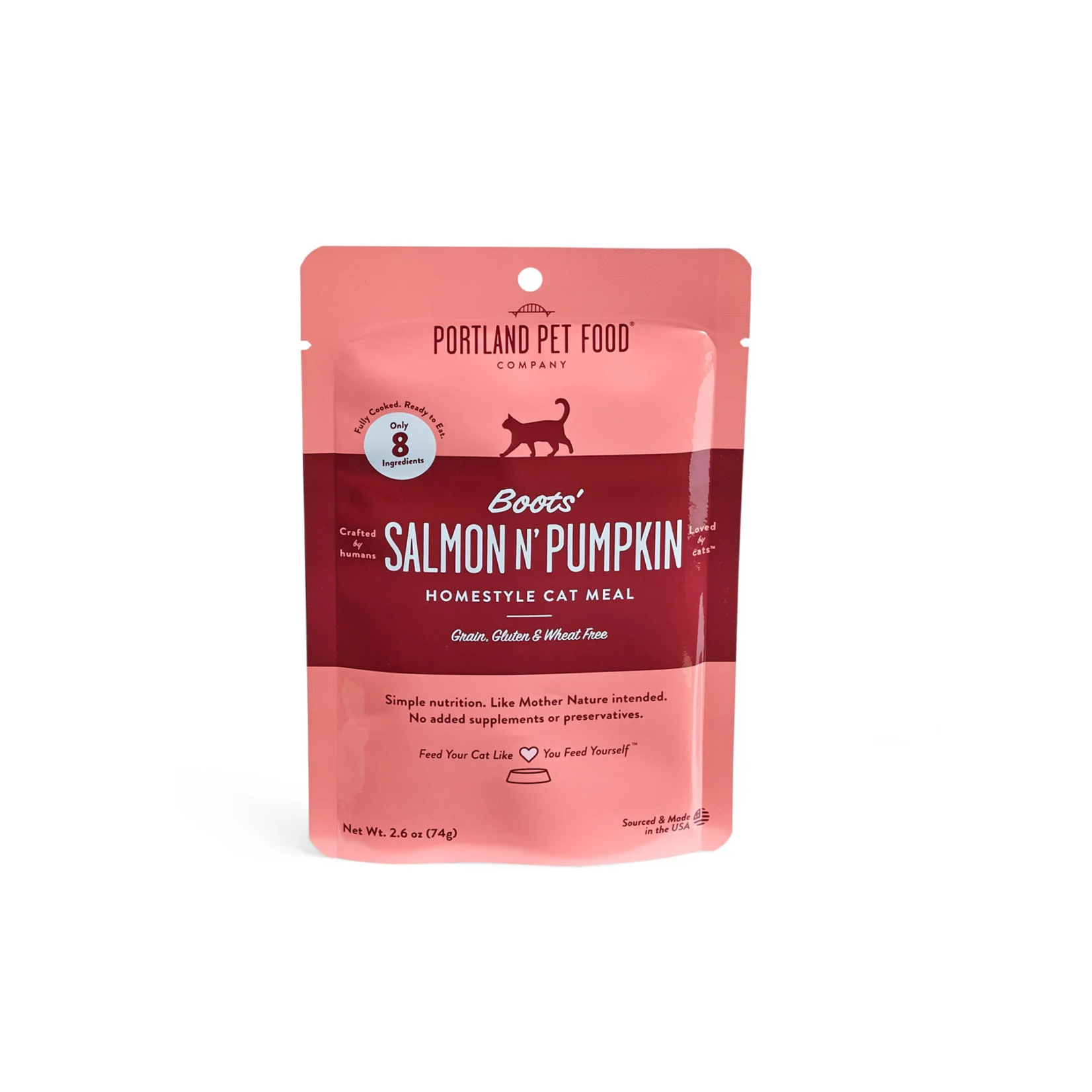 Portland Pet Food Cat Salmon N' Pumpkin Boots'