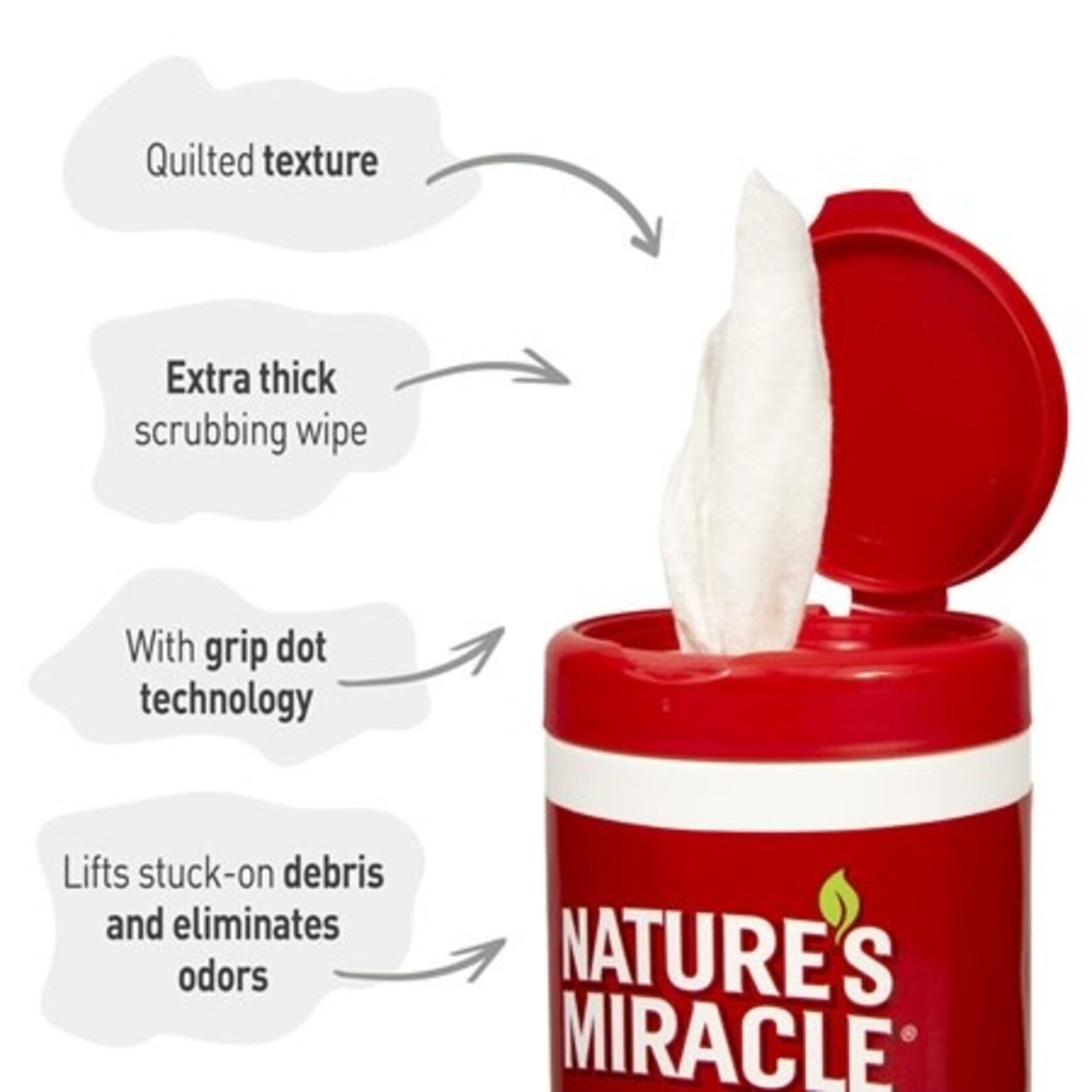 Nature's Miracle Small Animal Cage Scrubbing Wipes 30 ct