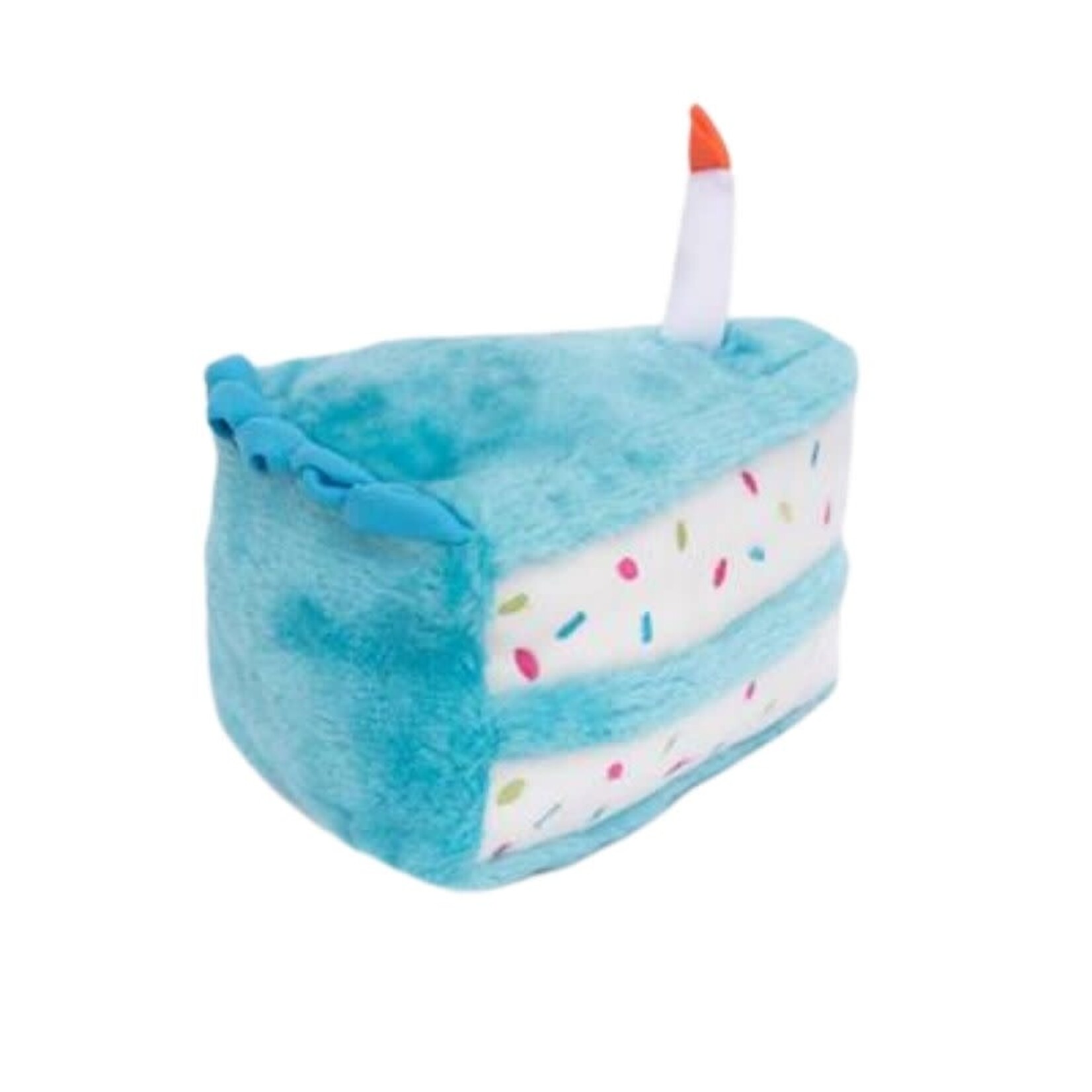 Zippy Paws Zippy Paws Birthday Cake Slice Blue