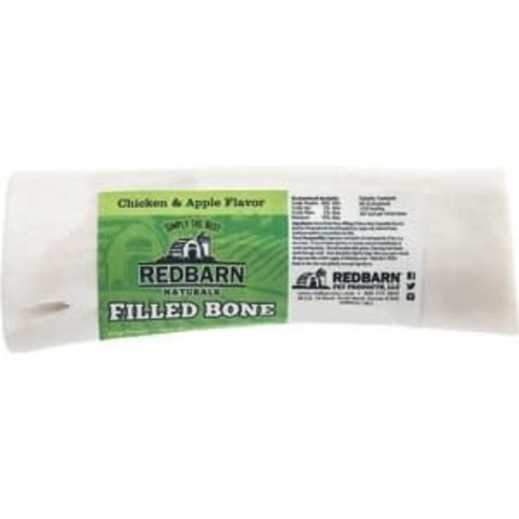 Red Barn Redbarn Large Filled Bone