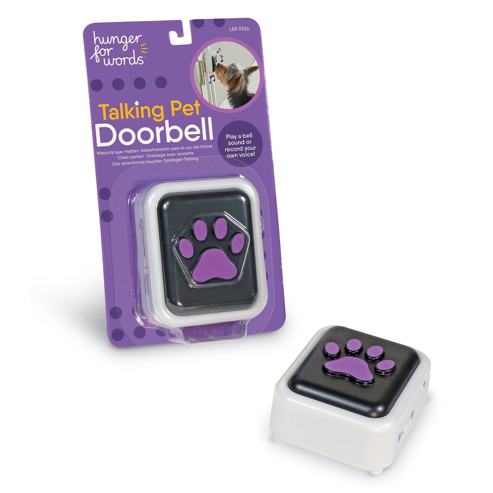 Hunger for Words Hunger For Words Talking Pet Doorbell