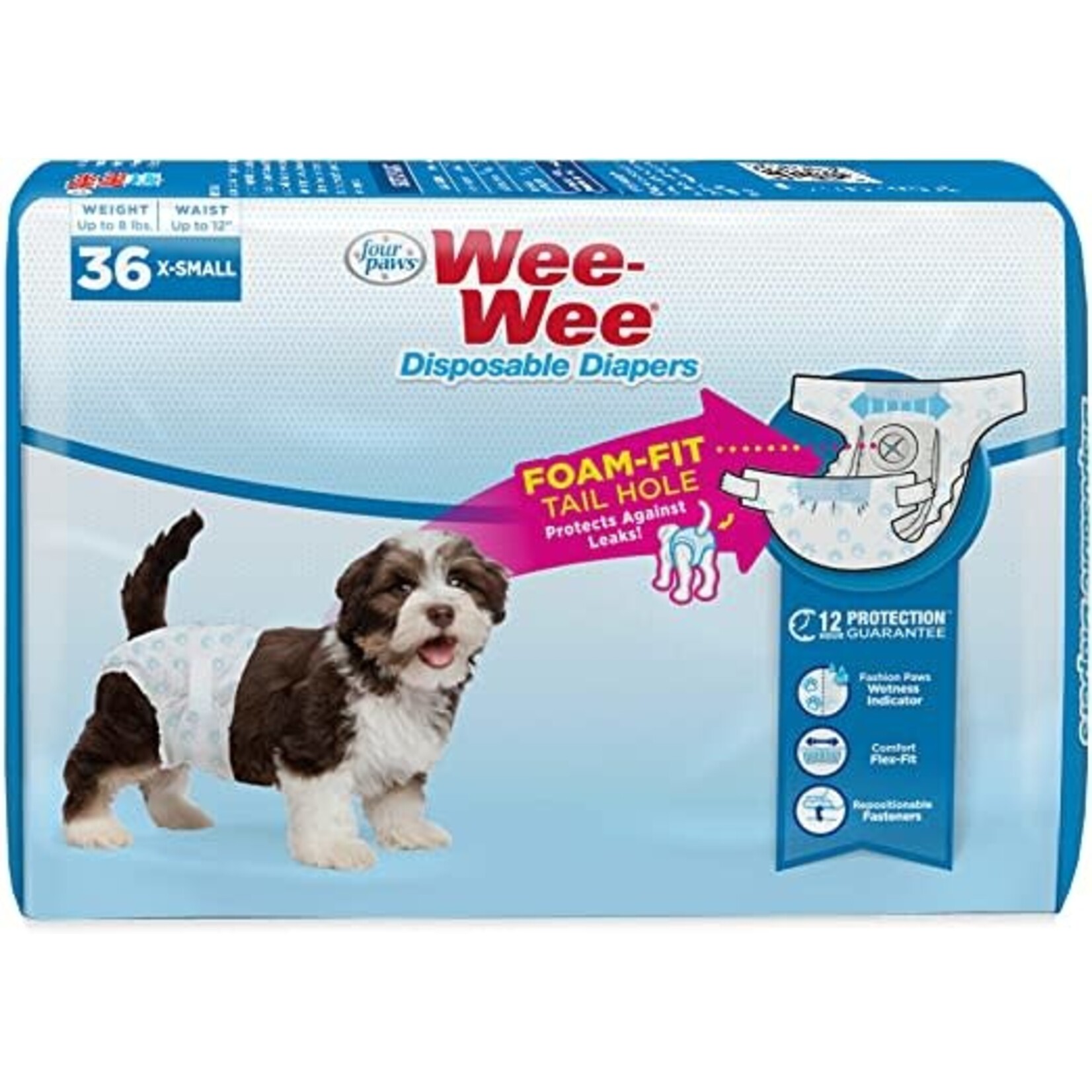 Four Paws Disposable Diaper XS 12ct