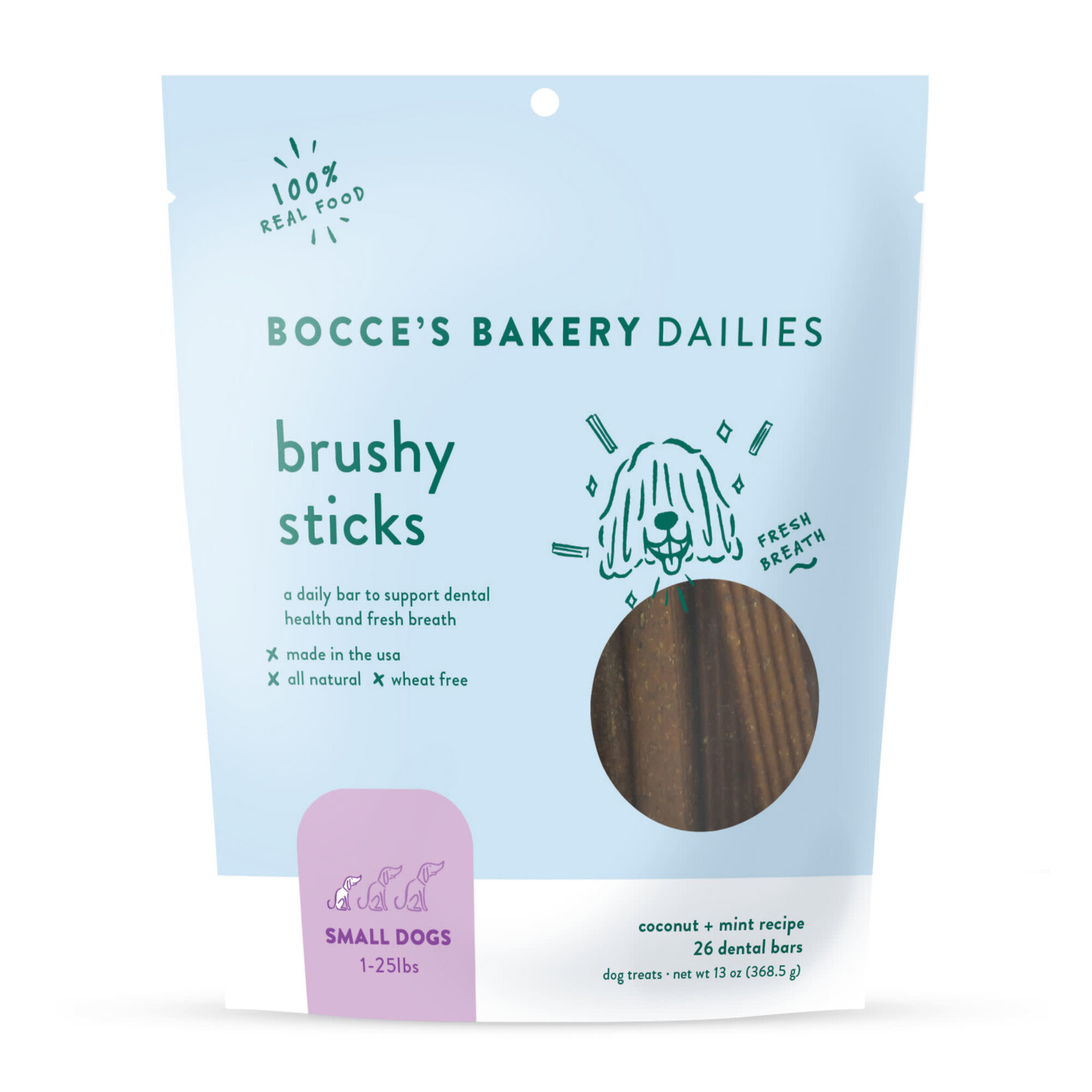 Bocce's Bocce's Bakery Dog Brushy Sticks