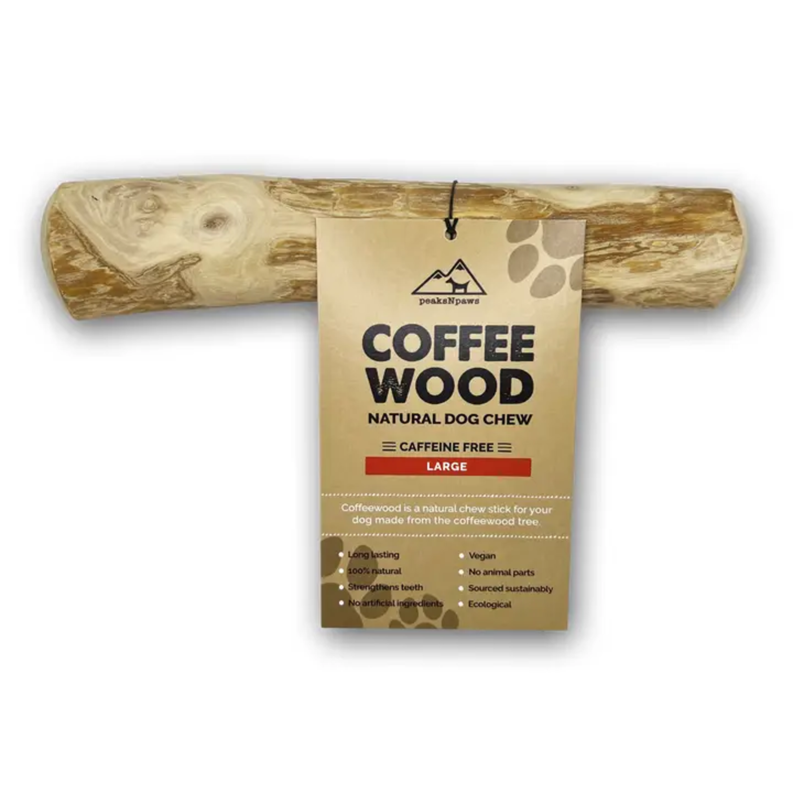 PeaksNPaws PeaksnPaws Premium Coffee Wood Dog Chews