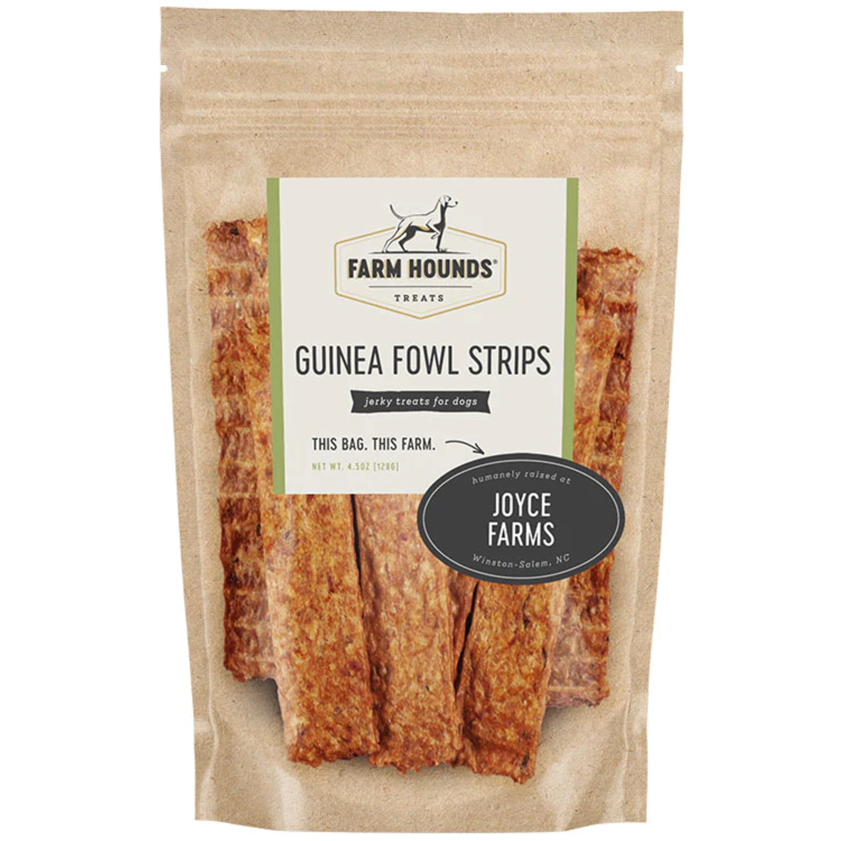 Farm Hounds Farm Hounds Treats Guinea Fowl Strips  4.5oz