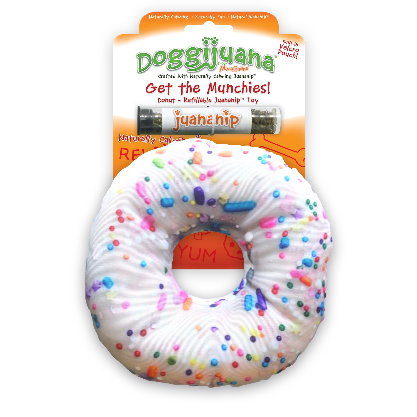 Doggijuana Get the Munchies Donut Toy