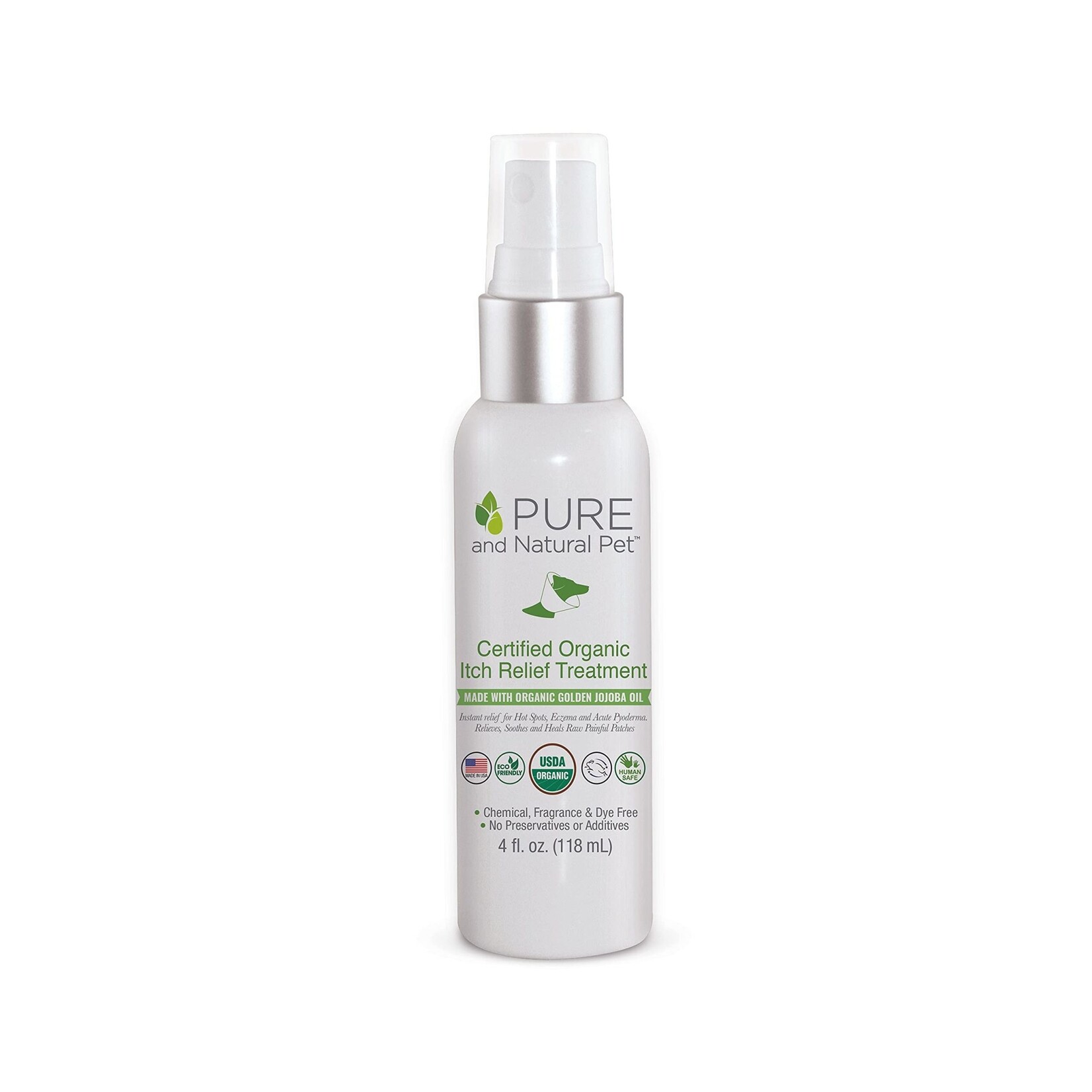 Pure and Natural Pure and Natural Pet Certified Organic Itch Relief & Hot Spot Oil