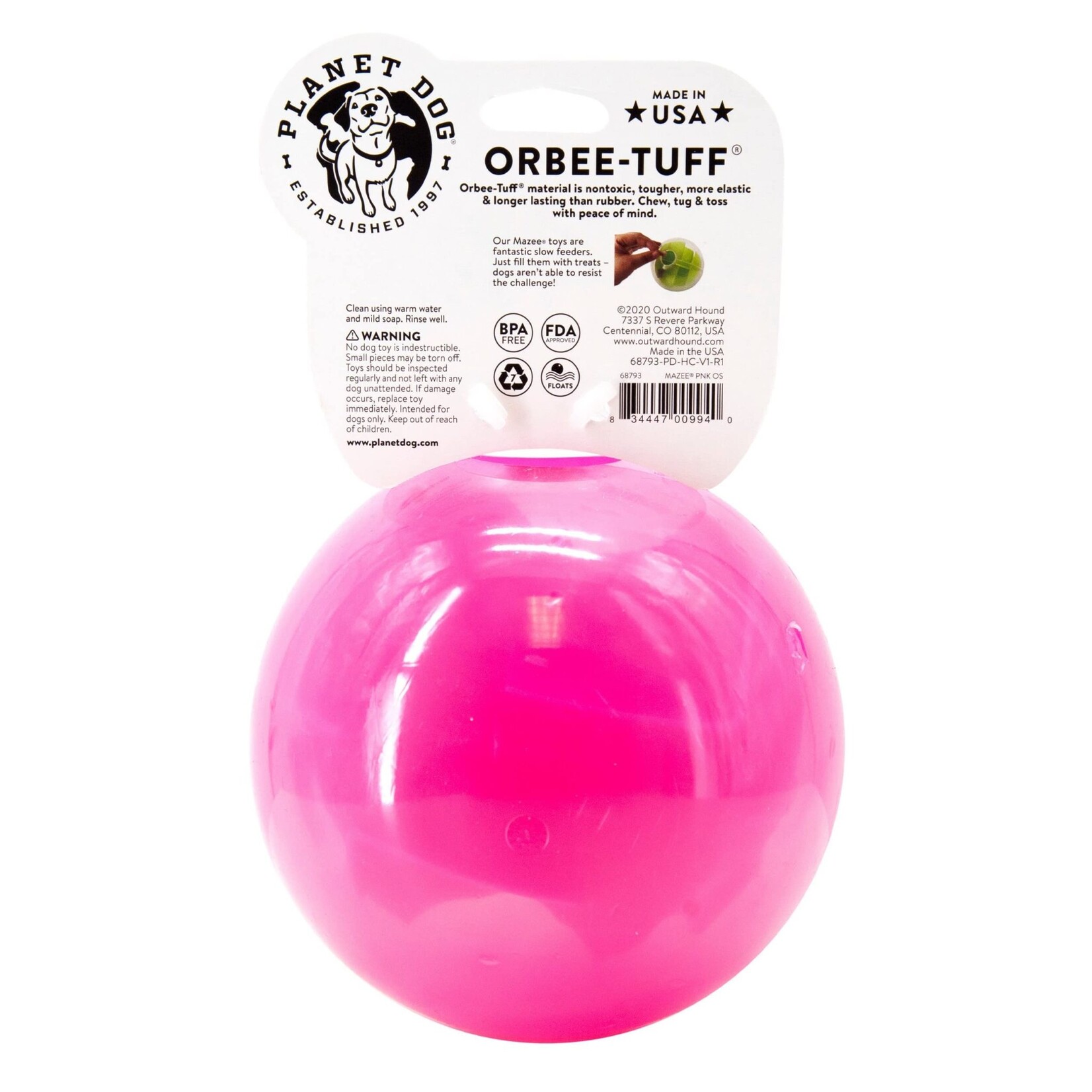 Orbee Tuff Orbee Tuff Mazee Pink